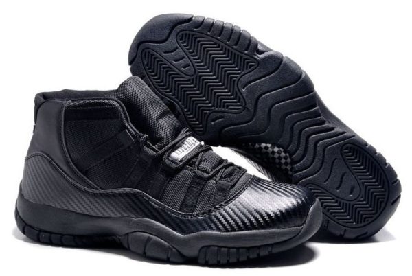 Nike Air Jordan 11 Retro черные (All Black) (40-45)