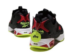 Reebok Insta Pump Fury OG черные с красным (35-39)