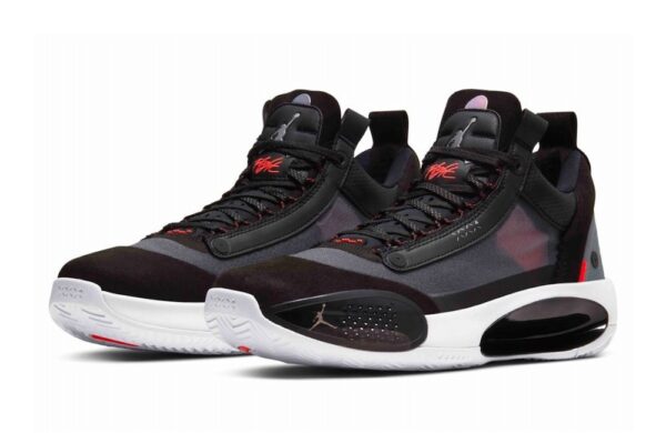 Nike Air Jordan 34 черно-красные мужские (40-45)